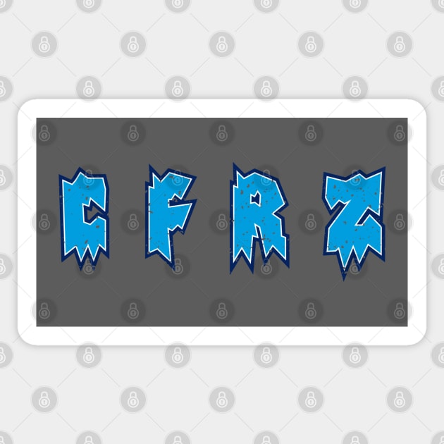 CFRZ - Worn [Rx-TP] Sticker by Roufxis